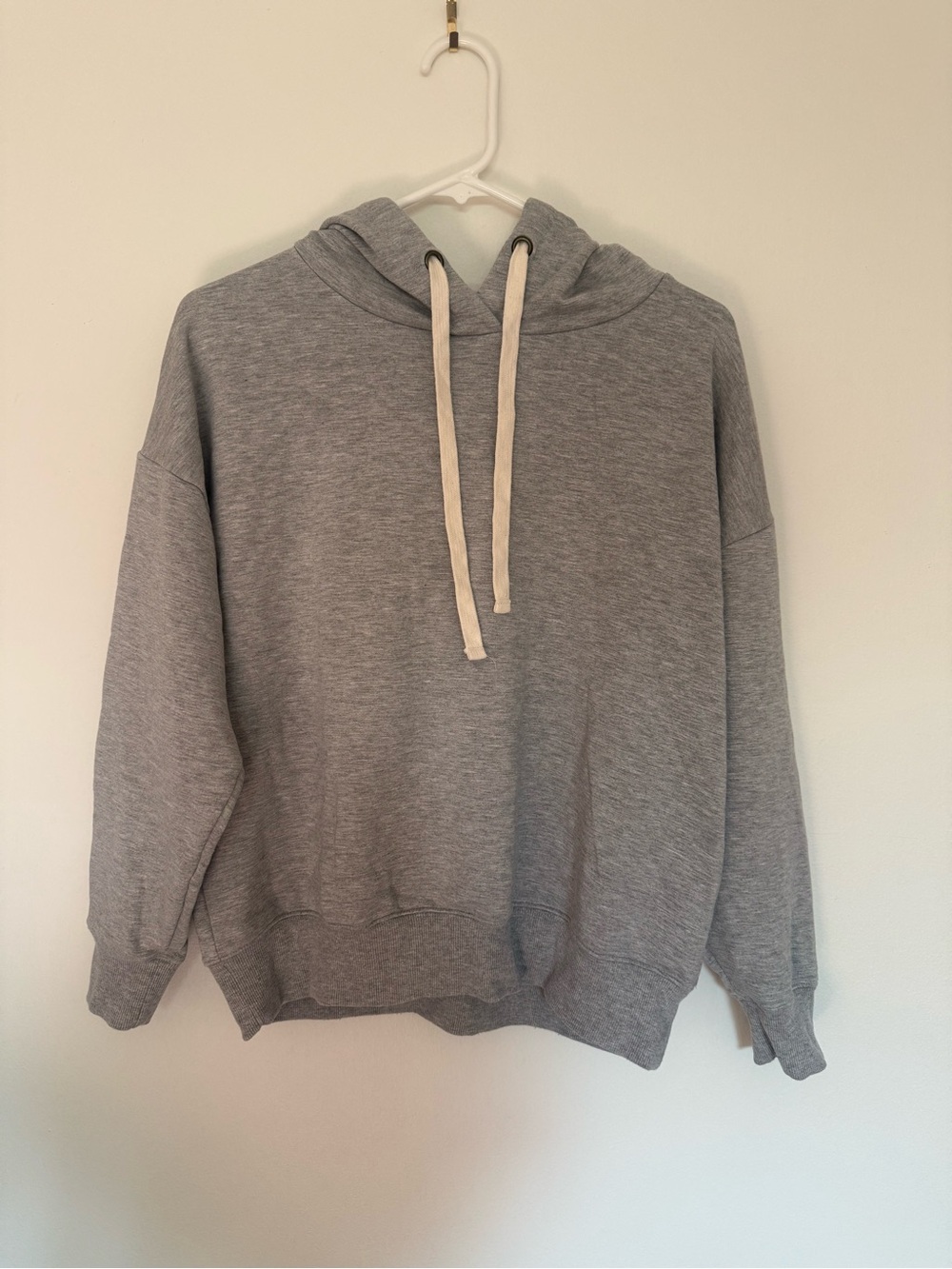 Classic Gray Pullover Hoodie Sweatshirt